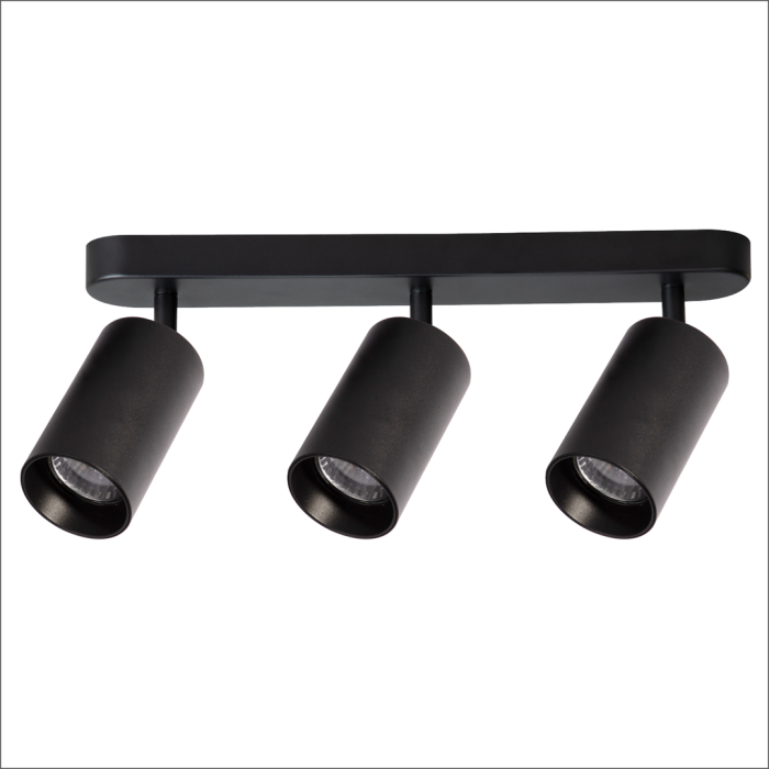 Oprawa Pipe Spot Czarny 3xGU10 Oprawa Pipe Spot Czarny 3xGU10