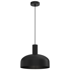 Lampa wisząca VISBY BLACK 1xE27