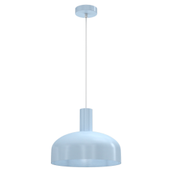 Lampa wisząca VISBY BŁĘKITNY 1xE27