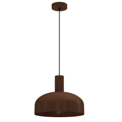 Lampa wisząca VISBY CZEKOLADOWY 1xE27