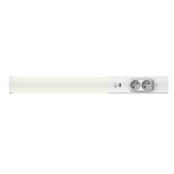 Lampa Podszafkowa Dual 18W 4000K USB-A/C + Gniazda 230V