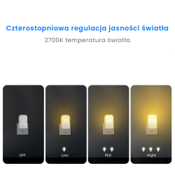Lampka Wtykowa Kama 2700K
