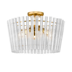 Lampa sufitowa złota Bach...