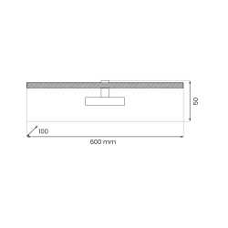Kinkiet PRADO White 11W LED 3000K