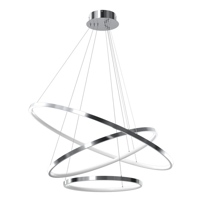 Lampa wisząca HOOP CHROME 93W LED Lampa wisząca HOOP CHROME 93W LED