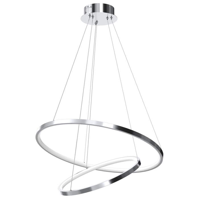 Lampa wisząca HOOP CHROME 51W LED Lampa wisząca HOOP CHROME 51W LED