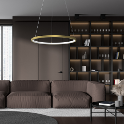 Lampa wisząca HOOP GOLD 27W LED
