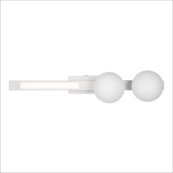 Kinkiet Magnet 13W+2xG9 3000/4000K Biały