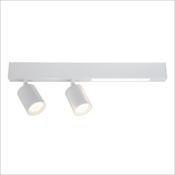 Lampa Sufitowa Magnet 9W+2xGU10 3000/4000K Biały