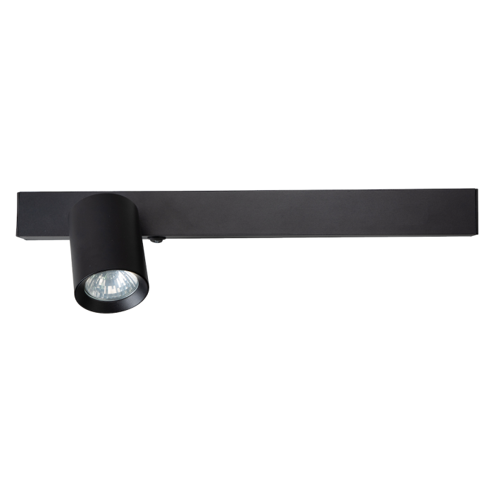Kinkiet Magnet 9W+1xGU10 3000/4000K Czarny Lewy Kinkiet Magnet 9W+1xGU10 3000/4000K Czarny Lewy