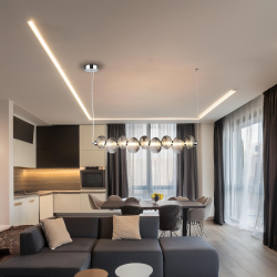 Lampa wisząca BOLLA SMOKED 32W LED