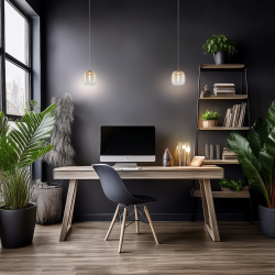 Lampa wisząca VASO 2 AMBER 4W