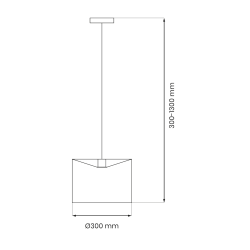 Lampa wisząca MORGAN 1xE27