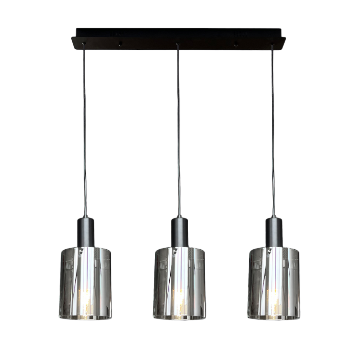 Lampa wisząca Arcadia Black 3xE27 Lampa wisząca Arcadia Black 3xE27