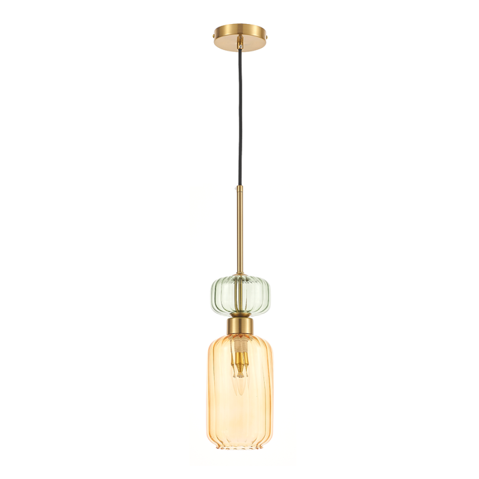 Lampa wisząca MOLLY AMBER 1xE14 Lampa wisząca MOLLY AMBER 1xE14