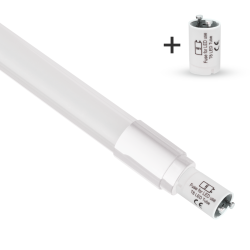 ZESTAW OPRAWA HERMETYCZNA 2x120cm POD ŚWIETLÓWKĘ LED + 2x ŚWIETLÓWKI LED 18W 120CM 4000K