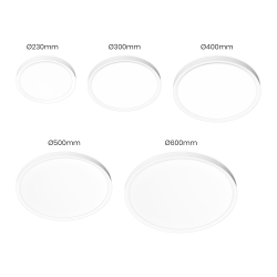 Plafon MAQ 50W 3CCT Biały