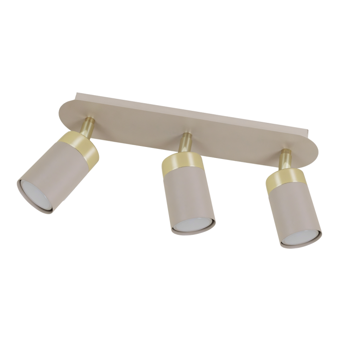 Lampa sufitowa JOKER CASHMERE/GOLD 3xGU10 Lampa sufitowa JOKER CASHMERE/GOLD 3xGU10