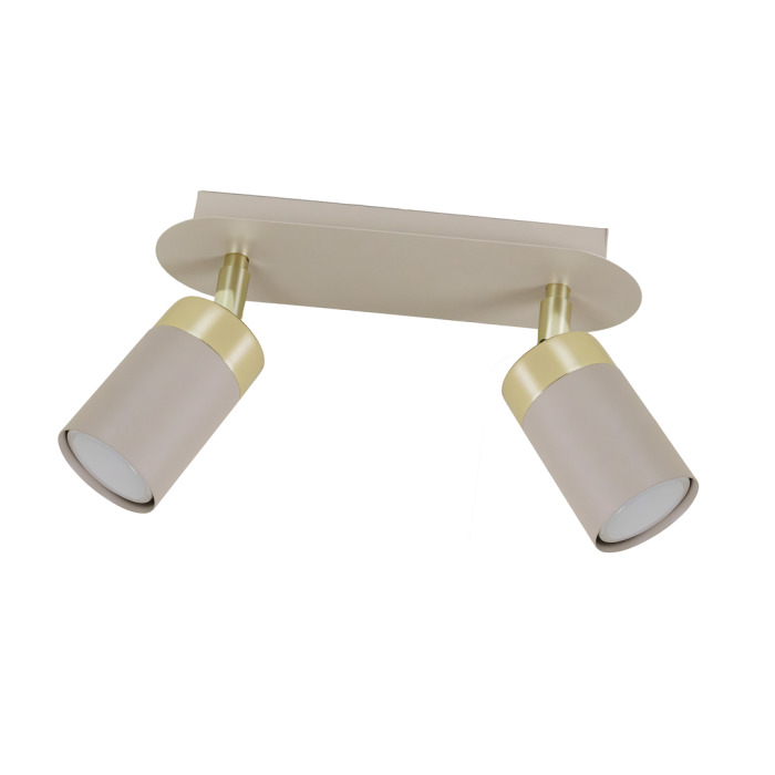 Lampa sufitowa JOKER CASHMERE/GOLD 2xGU10 Lampa sufitowa JOKER CASHMERE/GOLD 2xGU10