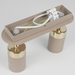 Lampa sufitowa JOKER CASHMERE/GOLD 2xGU10