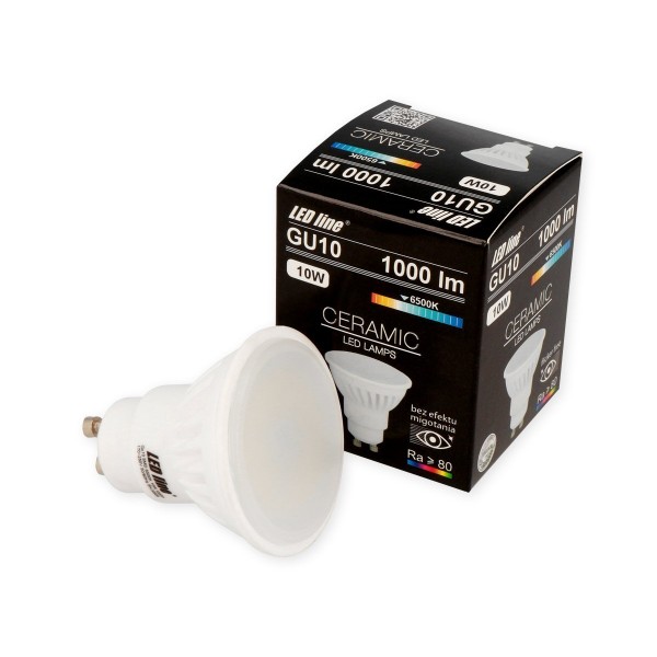 LED line® GU10 SMD 170-250V 10W 1000lm 4000K