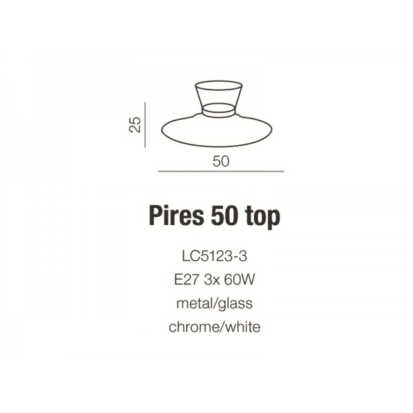 Azzardo Pires 50 top AZ0280