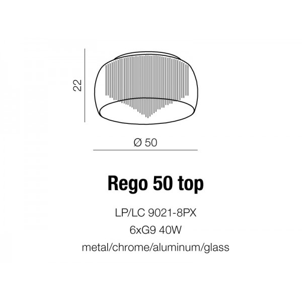 Azzardo Rego 50 top AZ1000