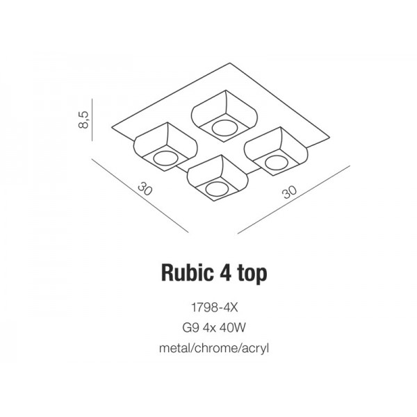 Rubic 4 top AZ0492