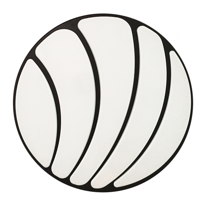 Plafon SHELL BLACK 40W LED Ø480 mm Plafon SHELL BLACK 40W LED Ø480 mm