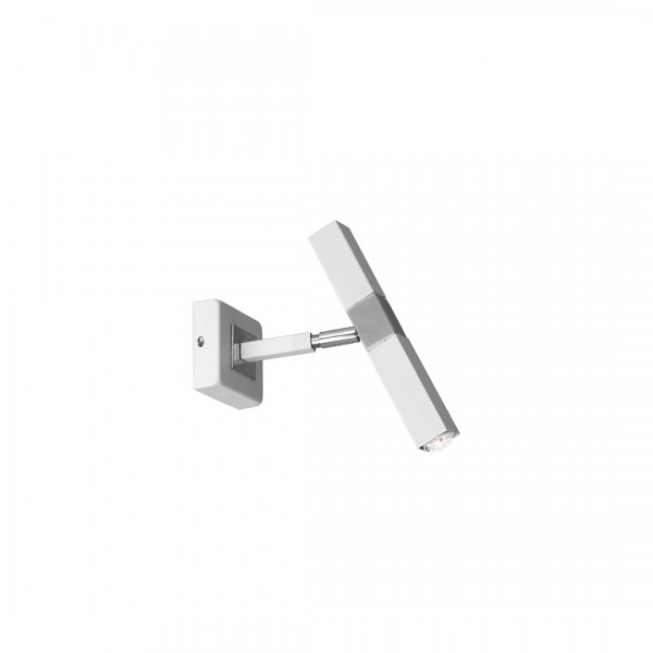 Kinkiet CASTRO WHITE / CHROME 1xG9