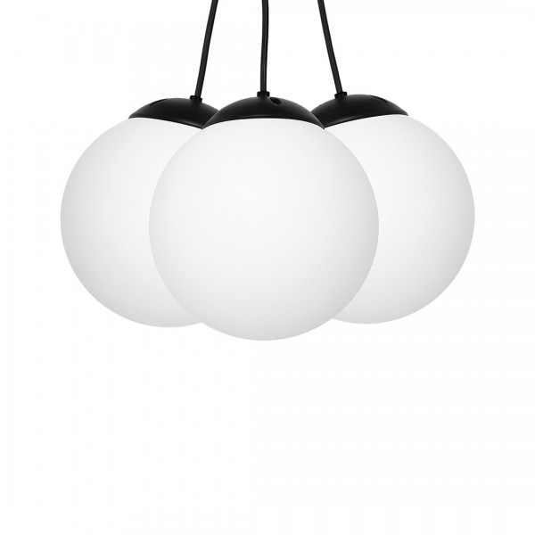 Lampa wisząca LIMA BLACK 3xE14
