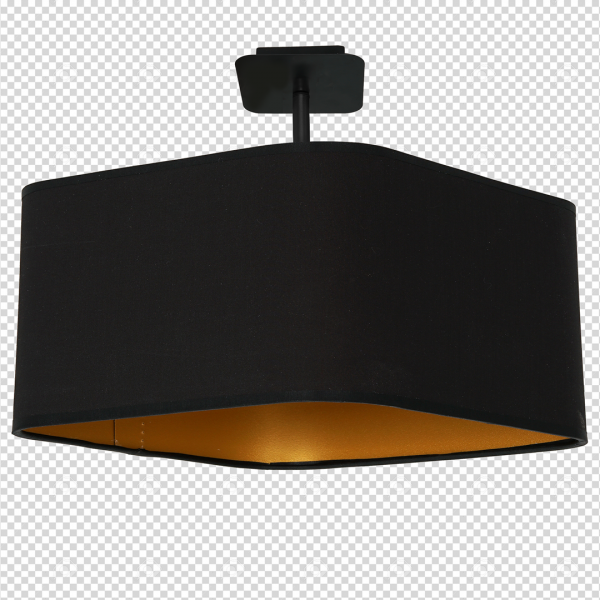 Lampa podsufitowa NAPOLI BLACK/GOLD 3xE27