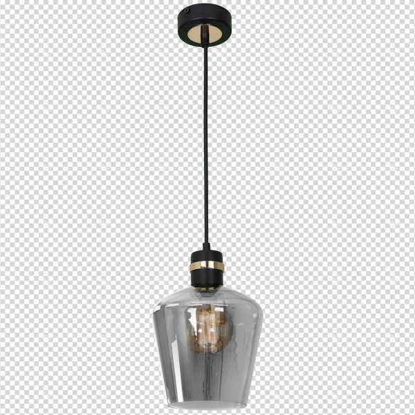 Lampa wisząca RICHMOND BLACK / GOLD 1xE27