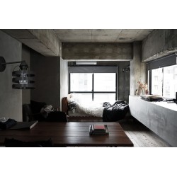 Kinkiet LARS BLACK 1xE27