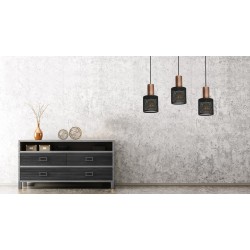 Lampa Wisząca ARES BLACK 3xE27