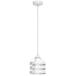 Lampa wisząca LARS WHITE 1xE27