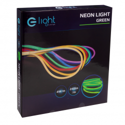 NEON FLEX LED ZIELONY 5M 230V