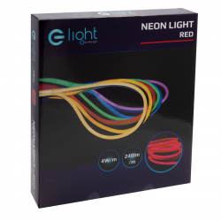 NEON FLEX LED CZERWONY 5M 230V