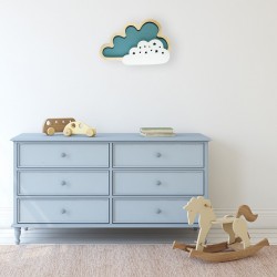LAMPKA DZIECIĘCA CLOUD 8W LED