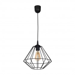 Lampa wisząca COLIN BLACK 1xE27