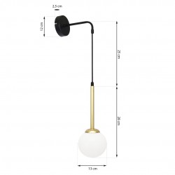 Kinkiet PARMA 1xE14