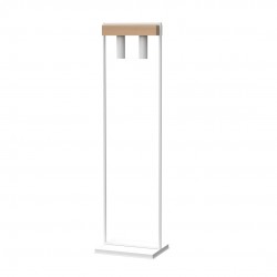 Lampa stojąca WEST WHITE 2xGU10