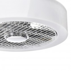 Plafoniera LED MISTRAL 45W z wentylatorem klosz mleczny