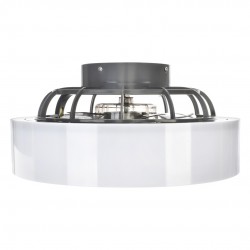 Plafoniera LED MISTRAL 45W z wentylatorem klosz mleczny