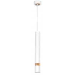 Lampa wisząca JOKER WHITE/WOOD 1xGU10
