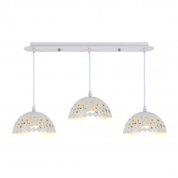 Lampa wisząca LISA WHITE 3xE27