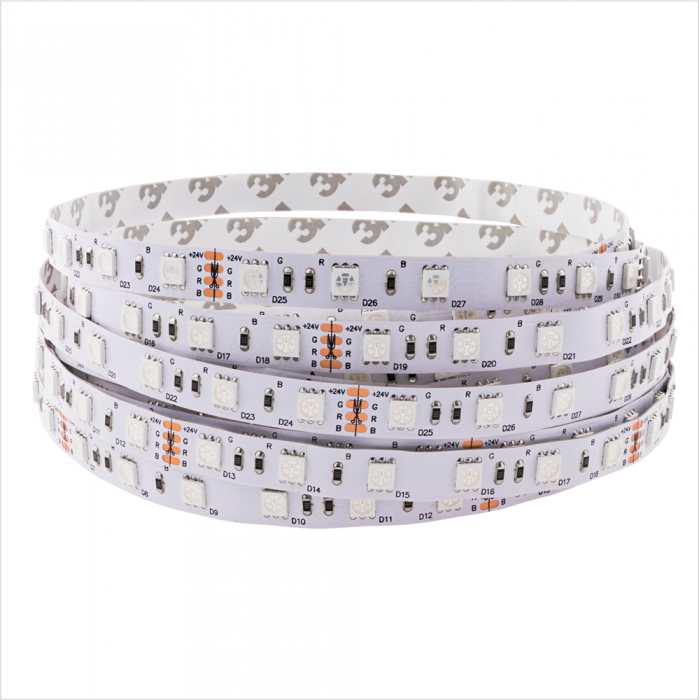 TAŚMA 30 LED 36W. Barwa RGB. IP65. (5 metrów) TAŚMA 30 LED 36W. Barwa RGB. IP65. (5 metrów)