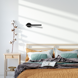 Kinkiet SYDNEY 6W LED BLACK prawy