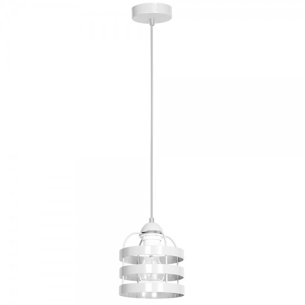 Lampa wisząca LARS WHITE 1xE27
