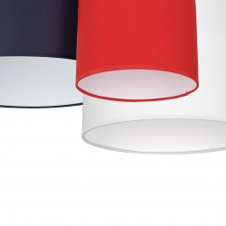 Lampa sufitowa STAN NAVY BLUE 3xE27
